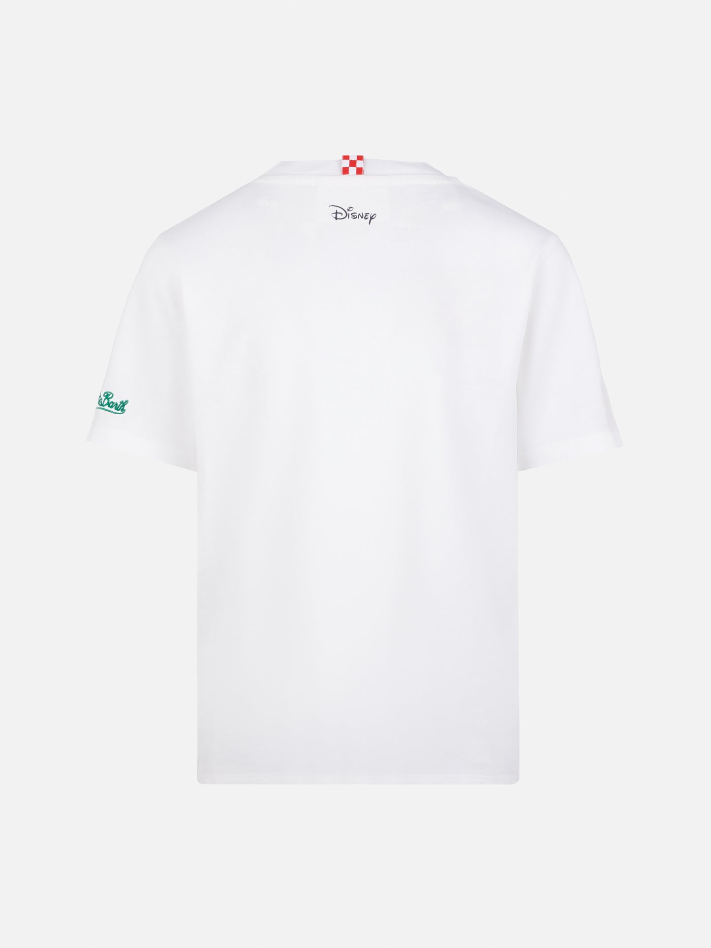 Cotton t-shirt with St. Barth tennis team embroidery and Mickey Mouse print | DISNEY® SPECIAL EDITION - MC2 Saint Barth