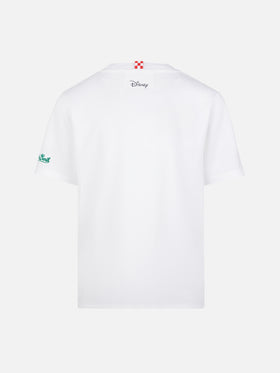 Cotton t-shirt with St. Barth tennis team embroidery and Mickey Mouse print | DISNEY® SPECIAL EDITION - MC2 Saint Barth