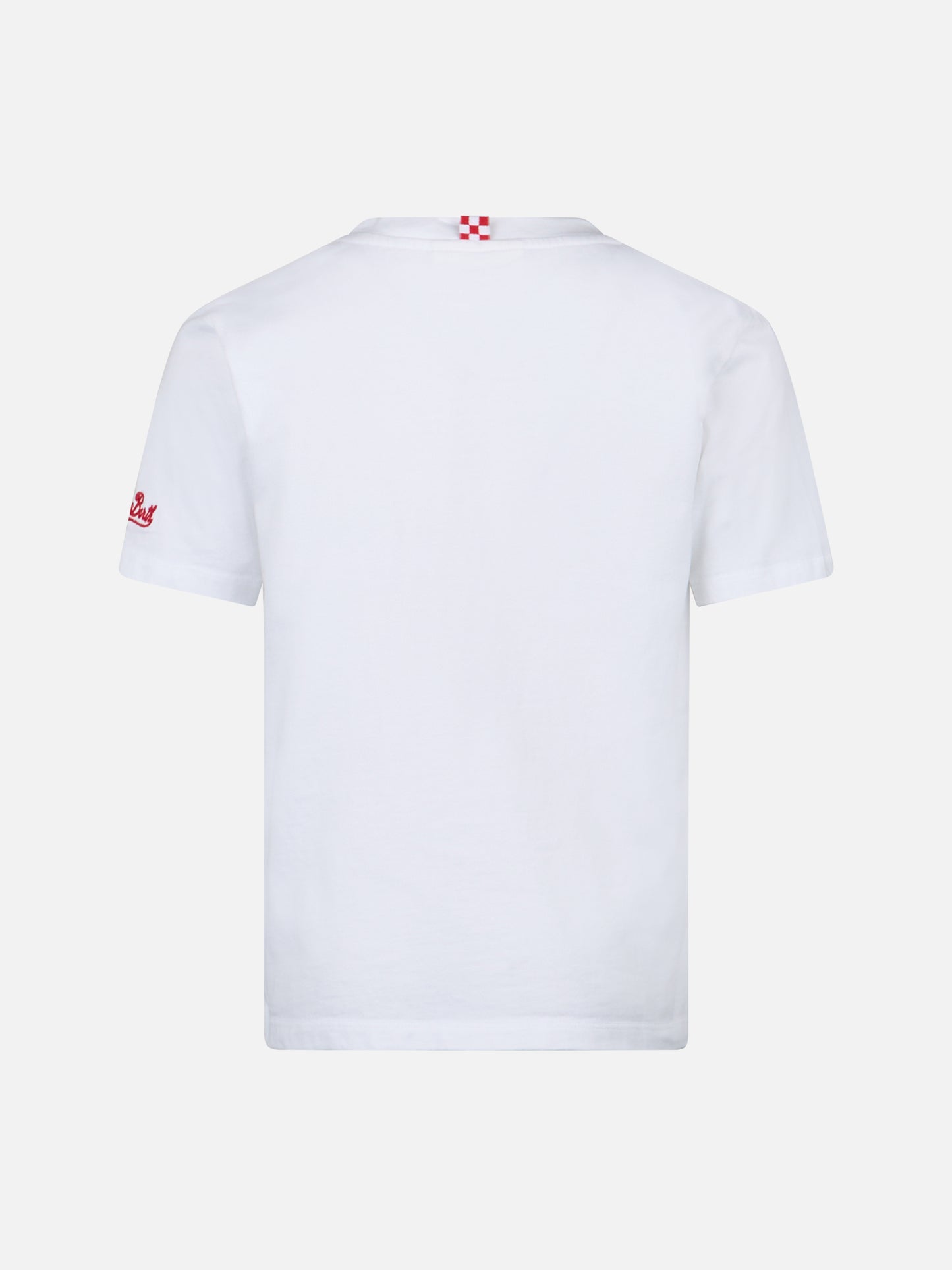 Boy cotton t-shirt with Captain America print | MARVEL SPECIAL EDITION - MC2 Saint Barth