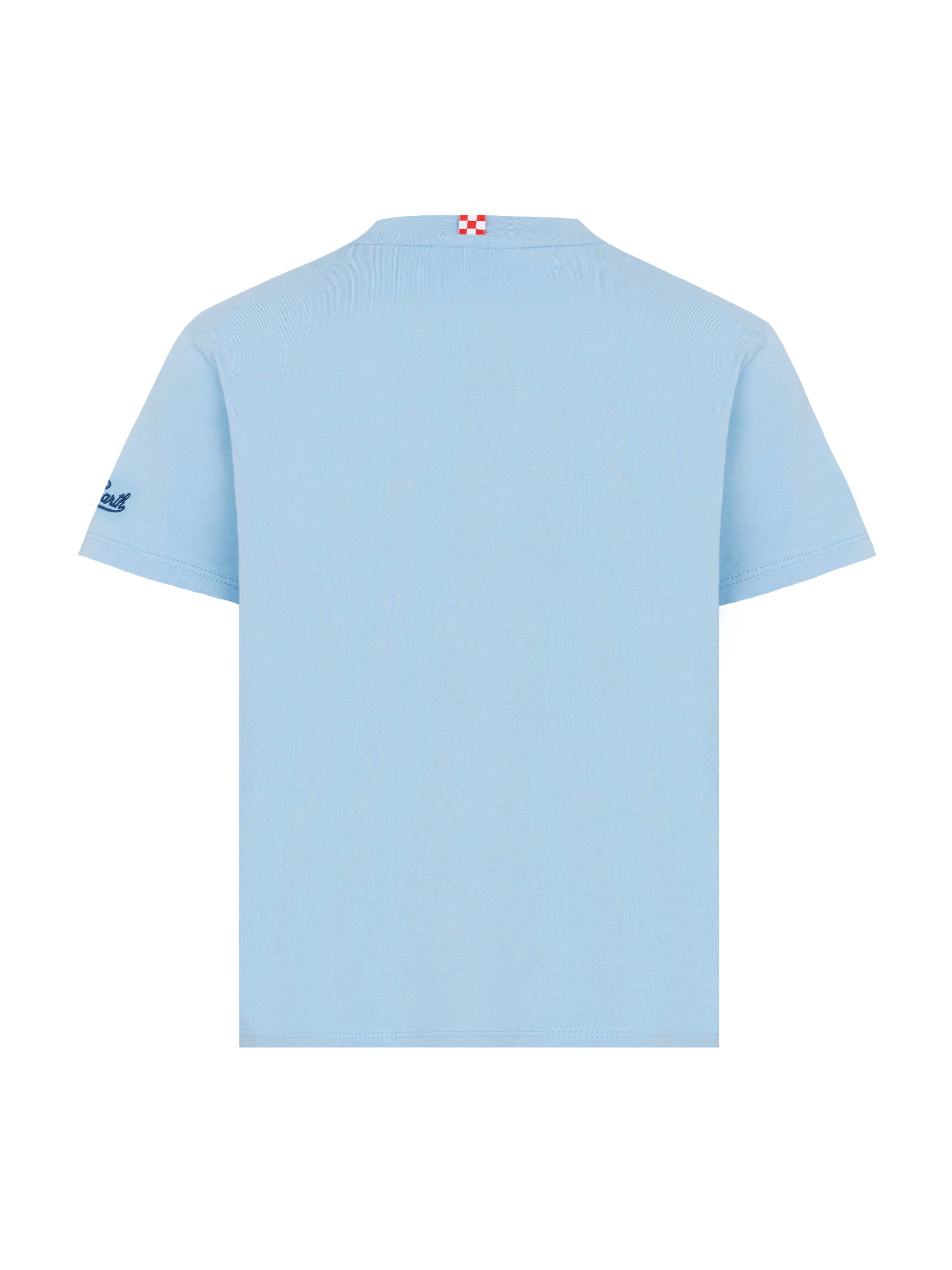 Cotton t-shirt with St. Barth local embroidery and Snoopy print | SNOOPY PEANUTS® SPECIAL EDITION - MC2 Saint Barth