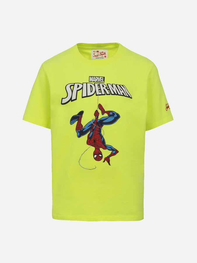 Mc2 Saint Barth T-shirt da bambino in cotone con stampa Spider-Boy | EDIZIONE SPECIALE MARVEL