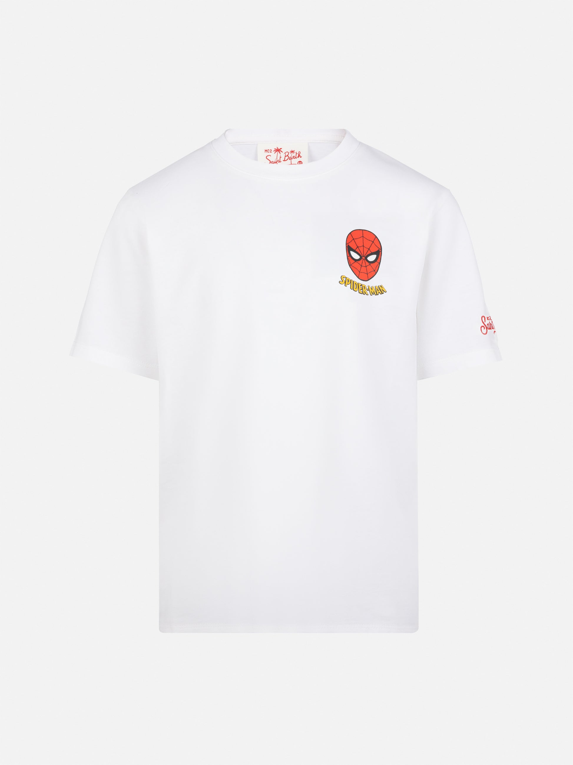 Cotton t-shirt with Spiderman print | MARVEL SPECIAL EDITION - MC2 Saint Barth