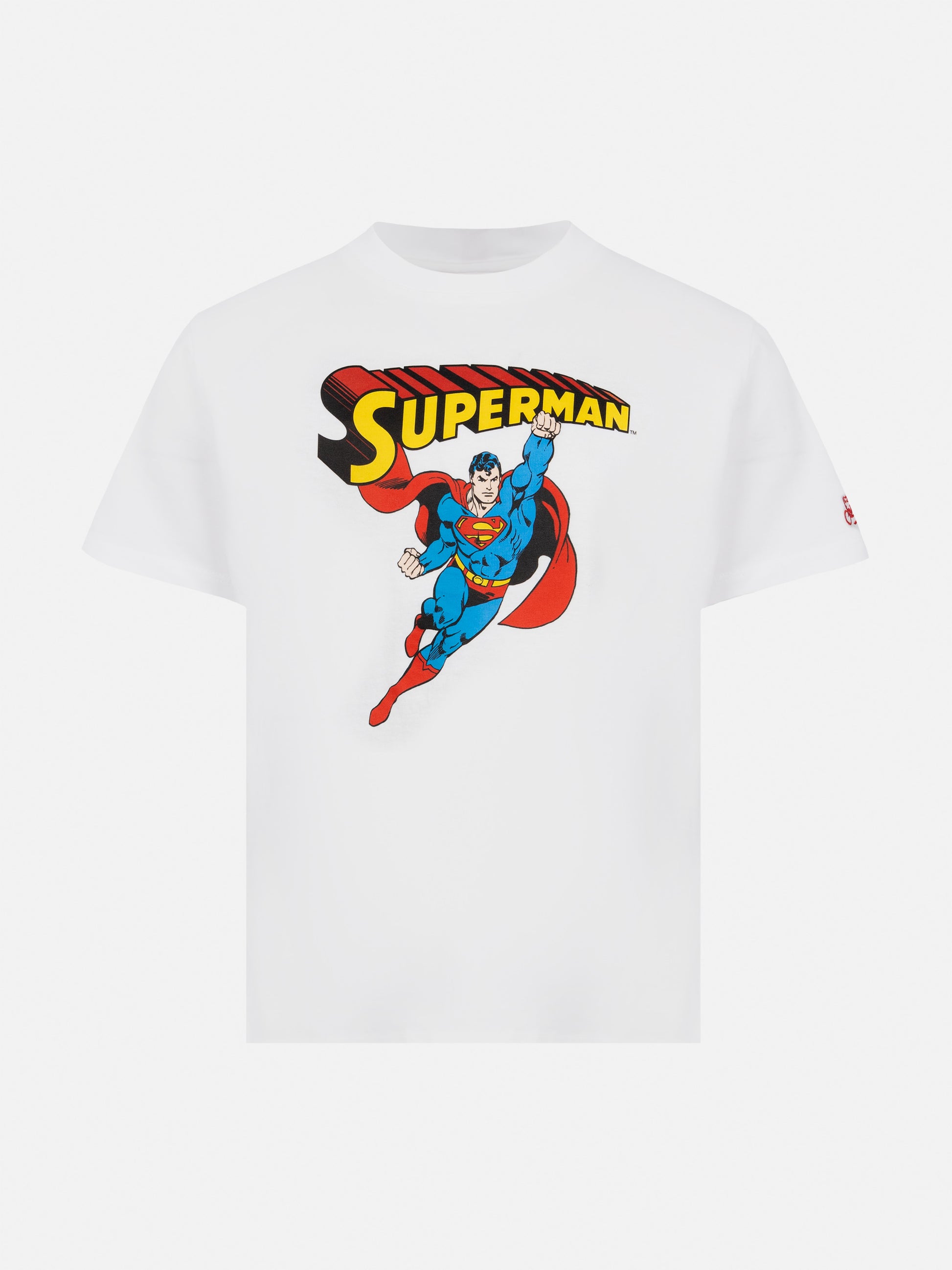 Cotton t-shirt with Superman print | MARVEL SPECIAL EDITION - MC2 Saint Barth