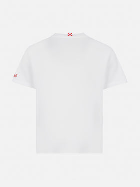 Cotton t-shirt with Superman print | MARVEL SPECIAL EDITION - MC2 Saint Barth