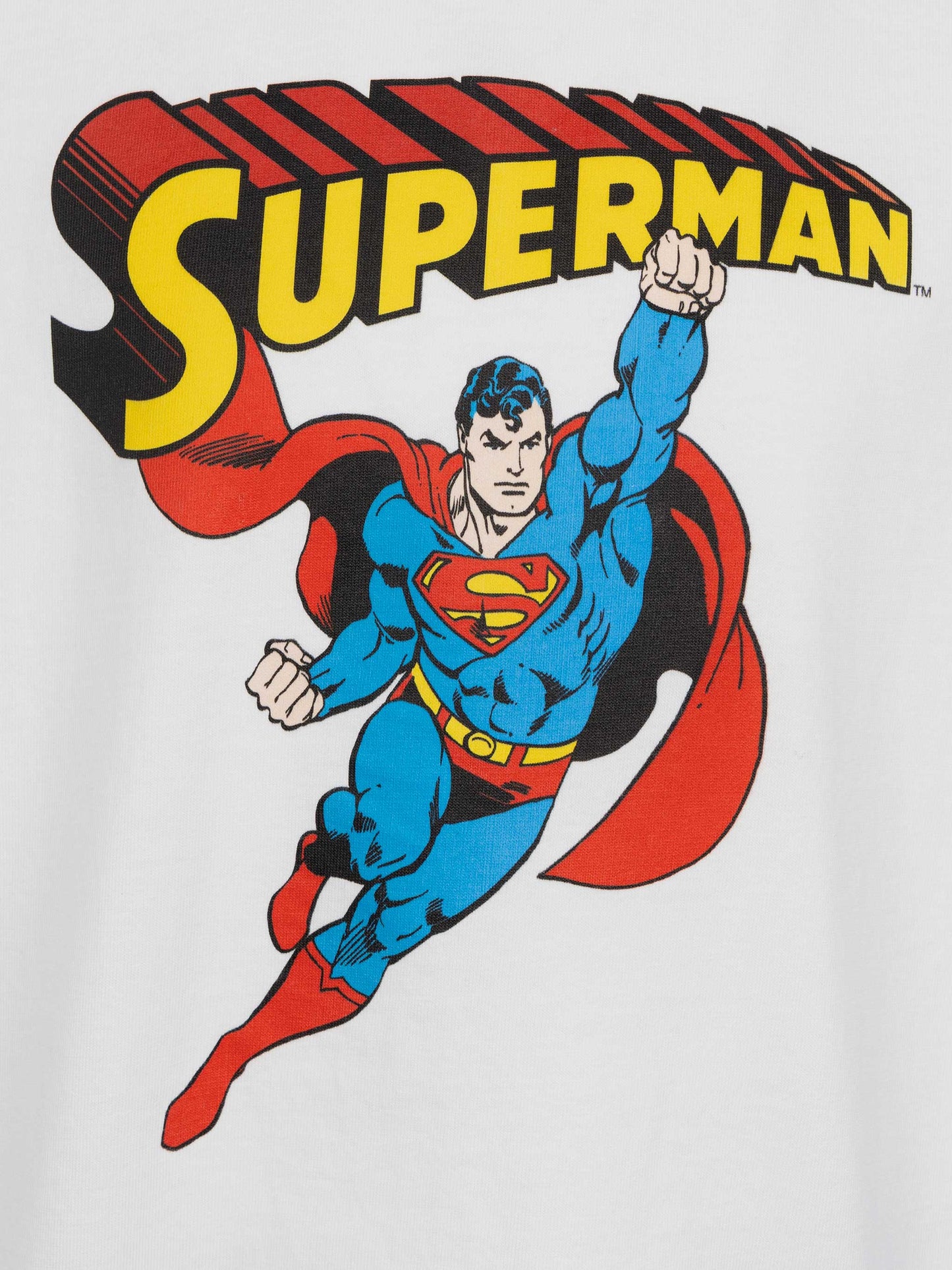 Cotton t-shirt with Superman print | MARVEL SPECIAL EDITION - MC2 Saint Barth