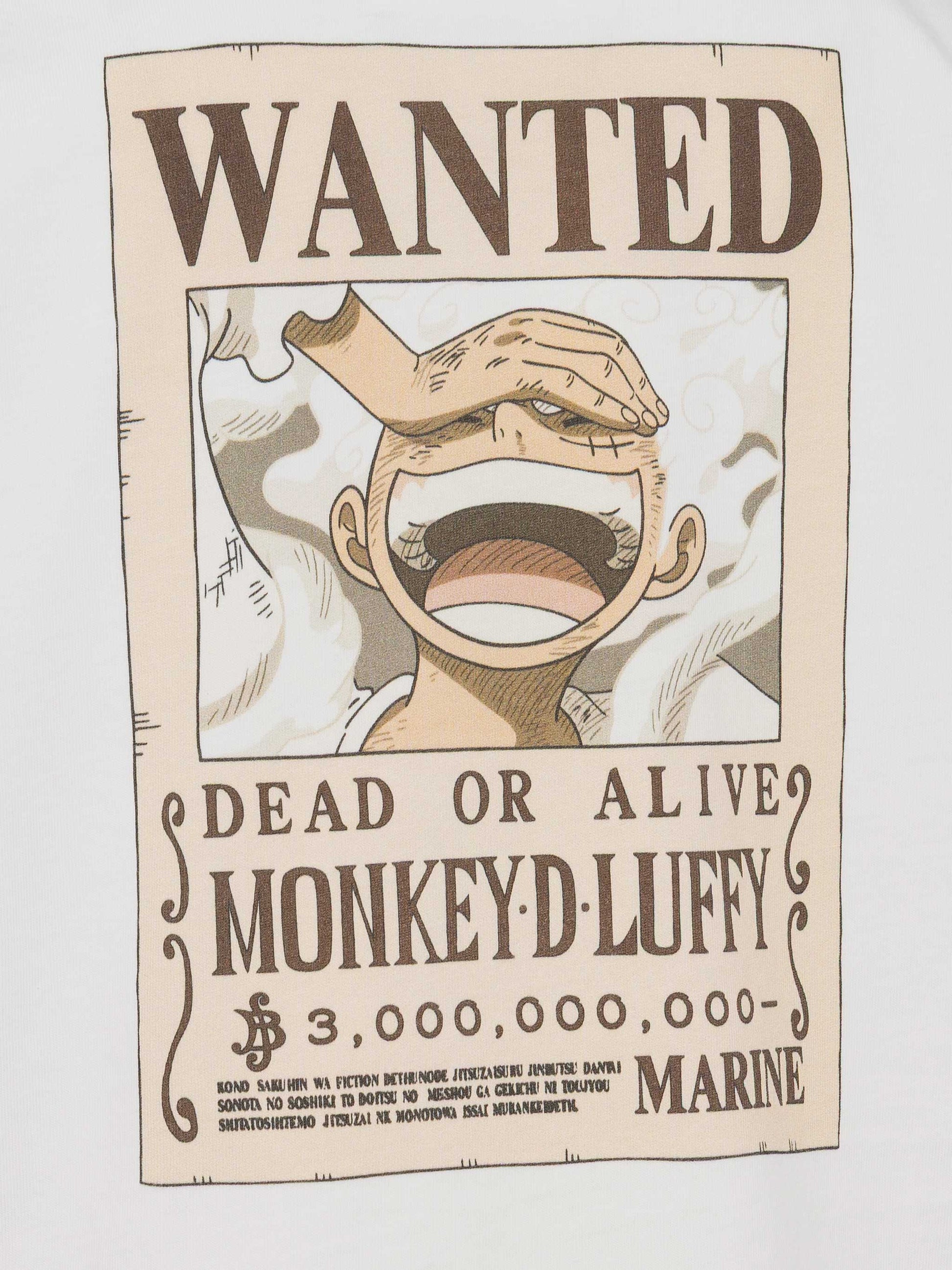 Cotton t-shirt with One Piece print | ONE PIECE SPECIAL EDITION - MC2 Saint Barth