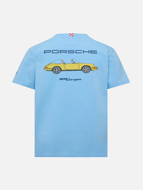 Cotton t-shirt with Porsche Carrera print | PORSCHE SPECIAL EDITION