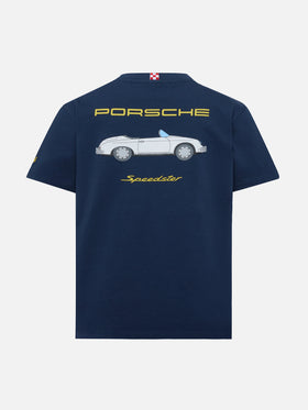 Baumwoll-T-Shirt mit Porsche Speedster-Print | PORSCHE SPECIAL EDITION