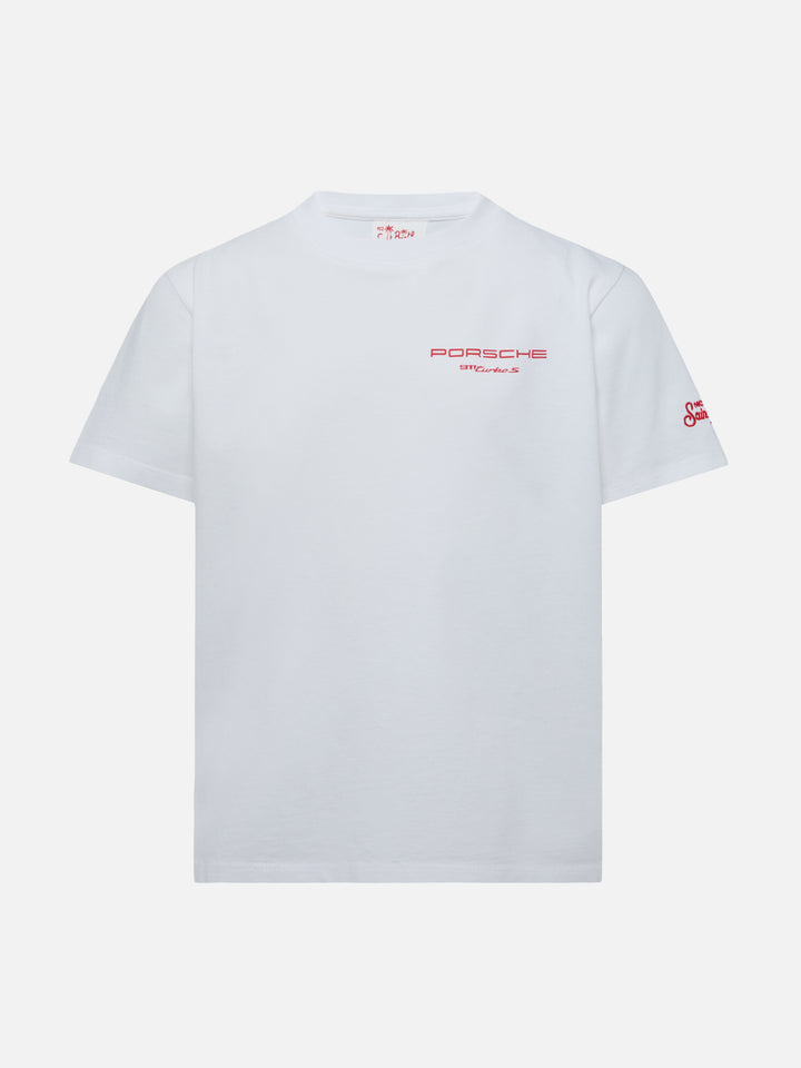 Baumwoll-T-Shirt mit Porsche 911 Turbo S-Print | PORSCHE SPECIAL EDITION