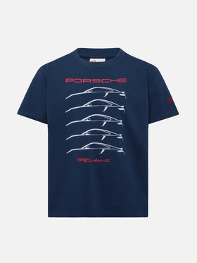 Baumwoll-T-Shirt mit Porsche 911S Turbo-Aufdruck | PORSCHE SPECIAL EDITION