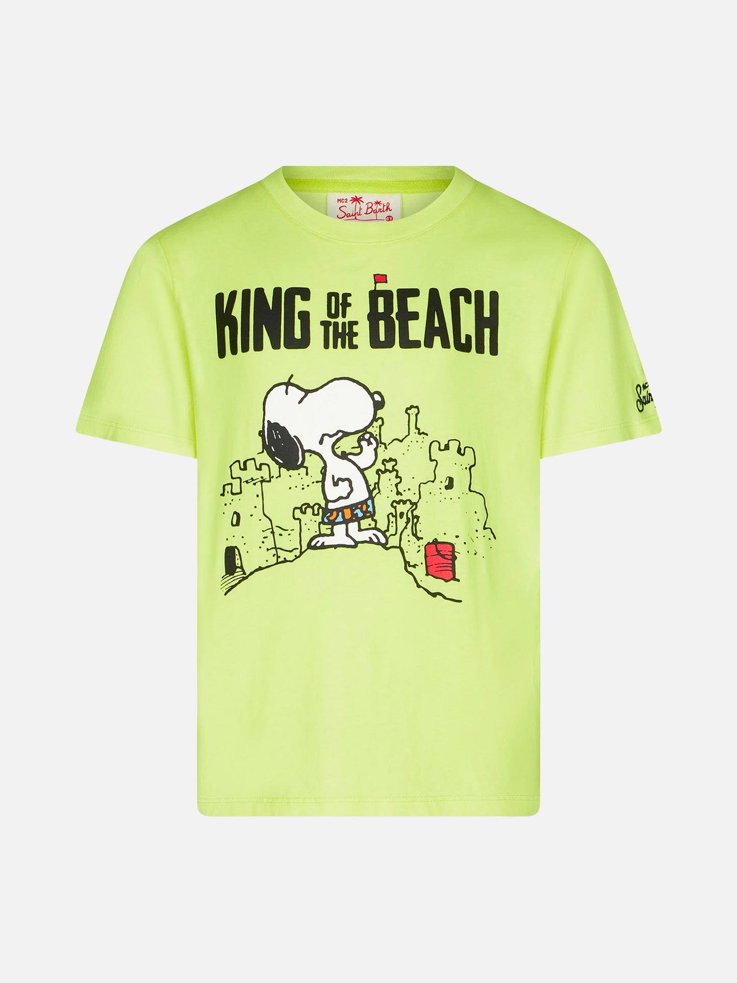 Boy cotton t-shirt with Snoopy print | PEANUTS® SPECIAL EDITION - MC2 Saint Barth