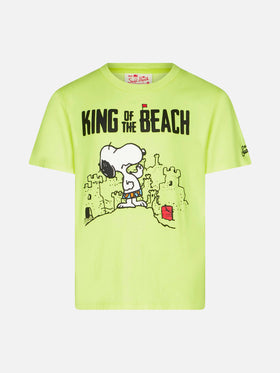 Boy cotton t-shirt with Snoopy print | PEANUTS® SPECIAL EDITION - MC2 Saint Barth