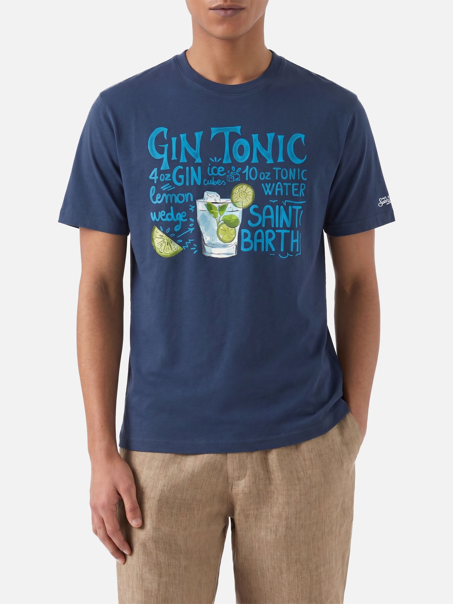 T-shirt  con stampa Gin Tonic