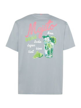 Cotton T-shirt with mojito print - MC2 Saint Barth