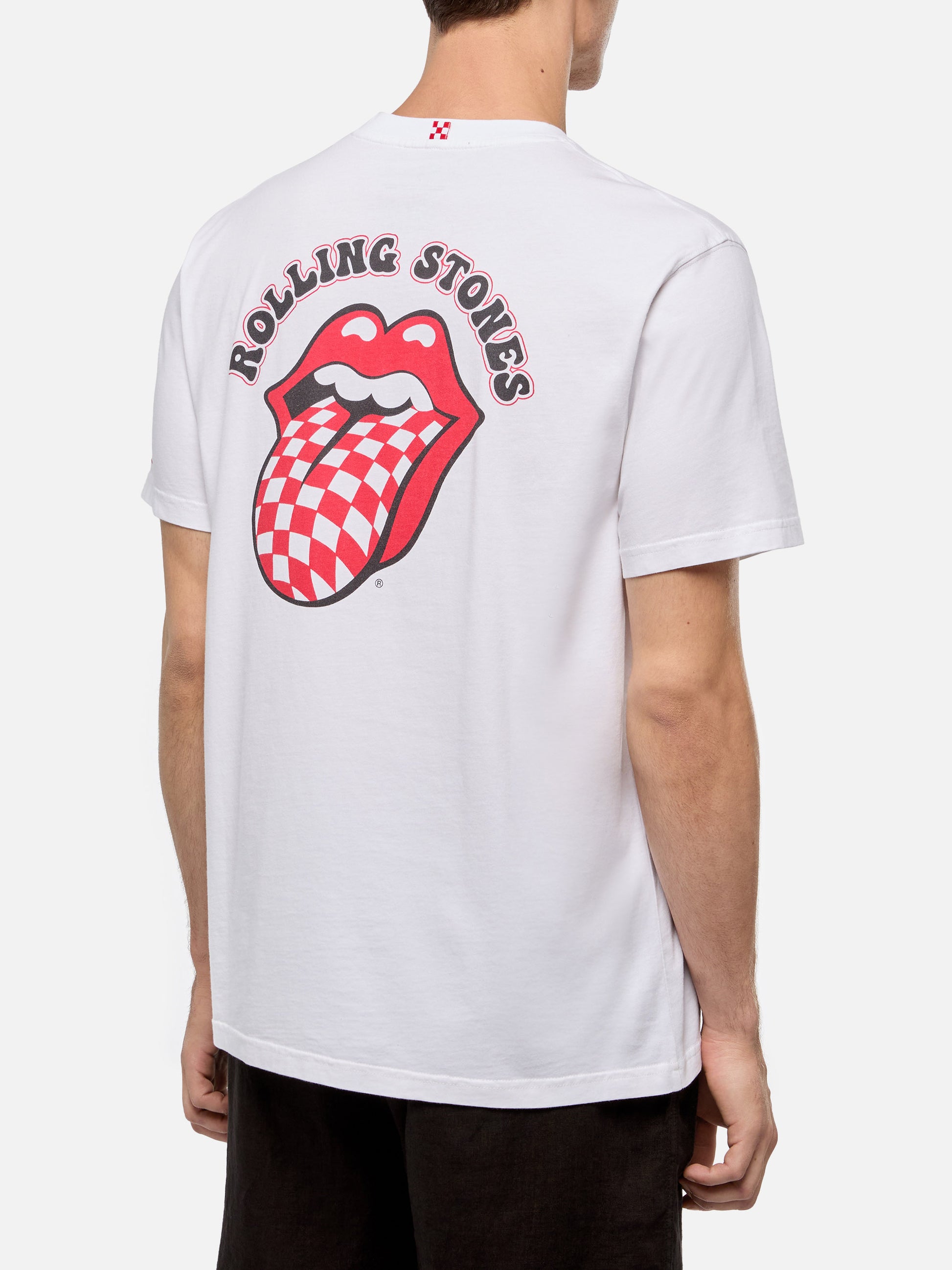 Cotton T-shirt with Rolling Stones print | THE ROLLING STONES SPECIAL EDITION - MC2 Saint Barth