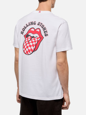 Cotton T-shirt with Rolling Stones print | THE ROLLING STONES SPECIAL EDITION - MC2 Saint Barth