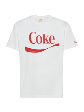 Cotton T-shirt with Coke logo print | THE COCA COLA COMPANY SPECIAL EDITION - MC2 Saint Barth