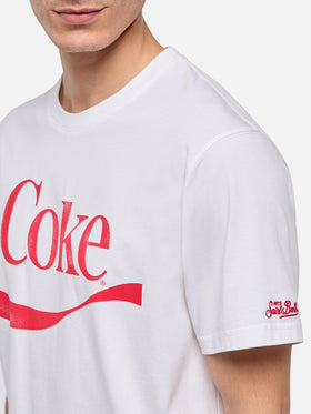 Cotton T-shirt with Coke logo print | THE COCA COLA COMPANY SPECIAL EDITION - MC2 Saint Barth