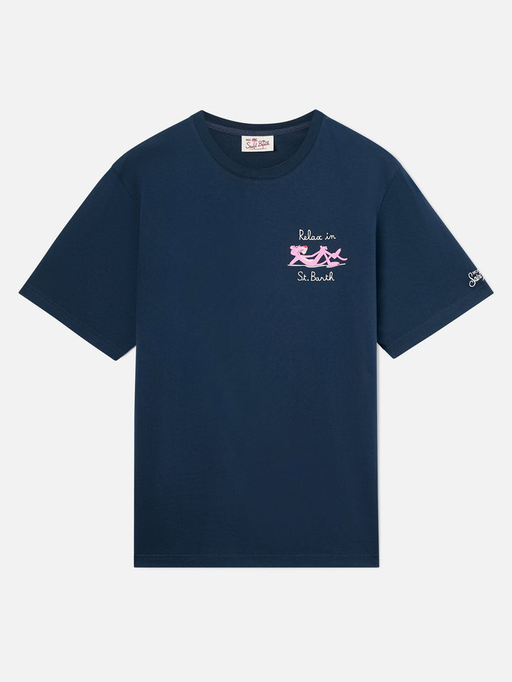 Camiseta con estampado y bordado de Pink Panther | THE PINK PANTHER SPECIAL EDITION 