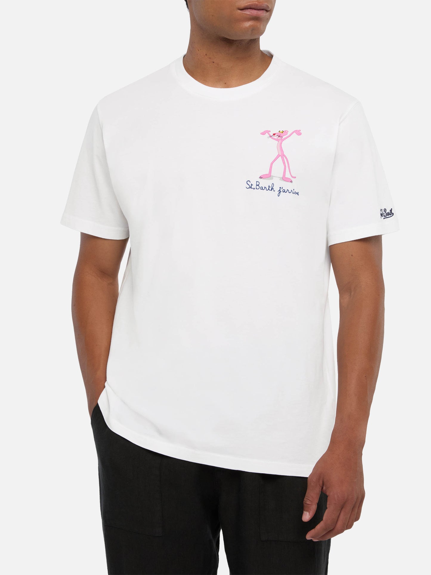 T-shirt Man in cotone con stampa The Pink Panther | THE PINK PANTHER SPECIAL EDITION