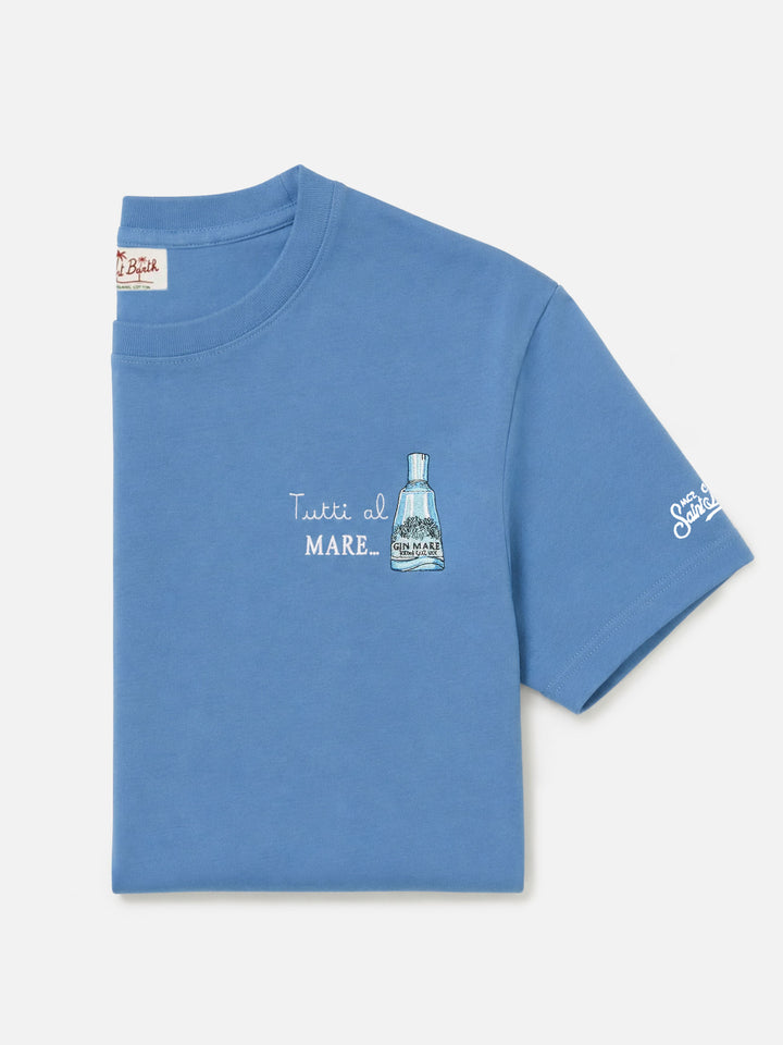 Camiseta con estampado y bordado Tutti al Mare | Edición Especial 