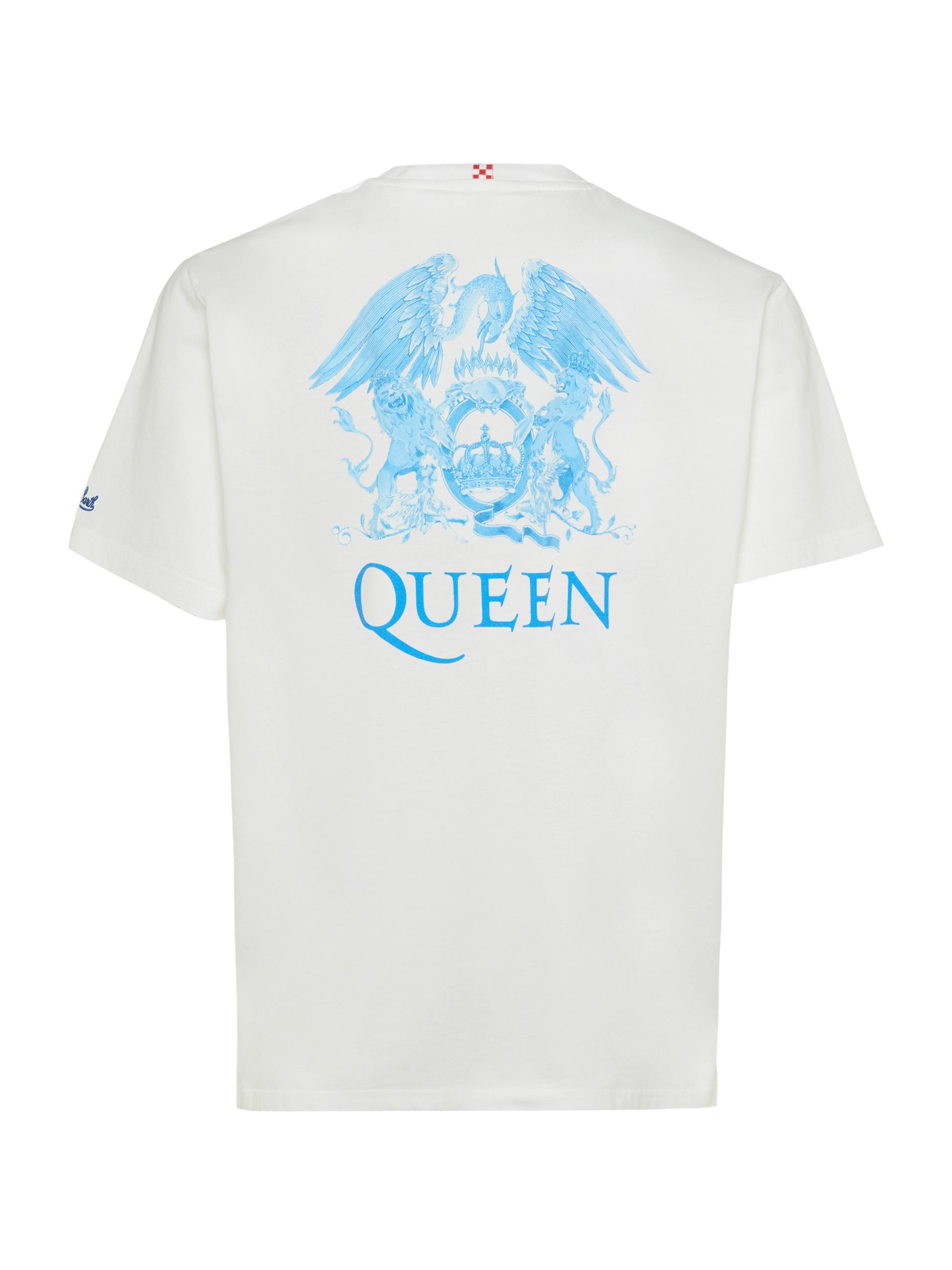 Cotton T-shirt with Queen logo print | QUEEN SPECIAL EDITION - MC2 Saint Barth