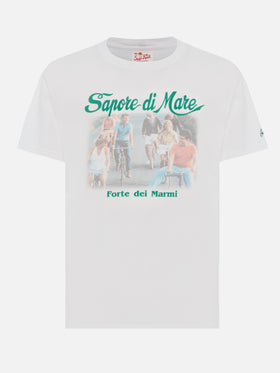 Cotton T-shirt with Forte dei Marmi 83 print |SAPORE DI MARE SPECIAL EDITION - MC2 Saint Barth