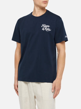 Cotton T-shirt with Forte dei Marmi 83 print | SAPORE DI MARE SPECIAL EDITION - MC2 Saint Barth