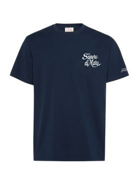 Cotton T-shirt with Forte dei Marmi 83 print | SAPORE DI MARE SPECIAL EDITION - MC2 Saint Barth