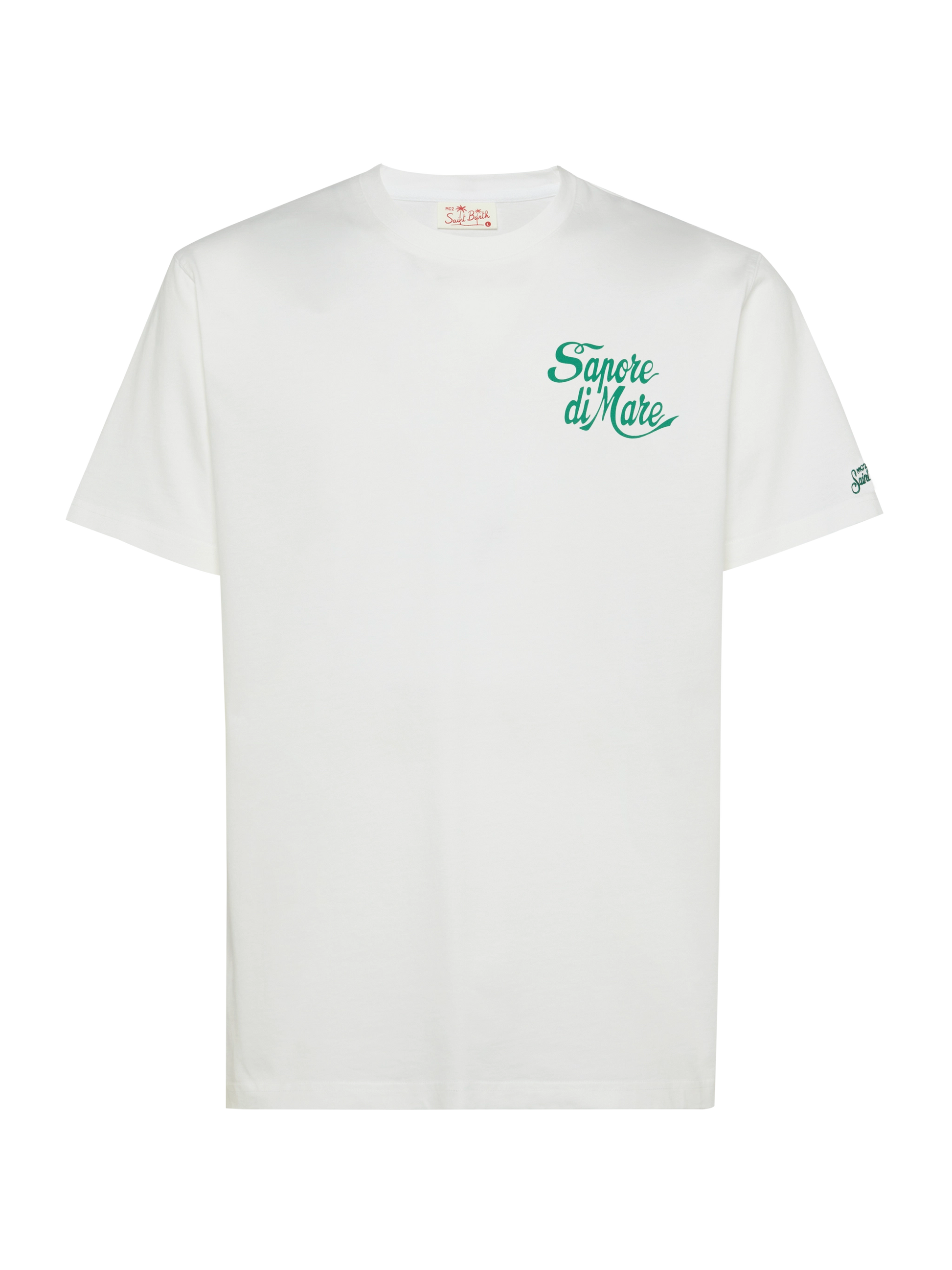 Cotton T-shirt with Forte dei Marmi 83 print |SAPORE DI MARE SPECIAL EDITION - MC2 Saint Barth