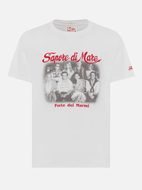 Cotton T-shirt with Forte dei Marmi 83 print | SAPORE DI MARE SPECIAL EDITION - MC2 Saint Barth
