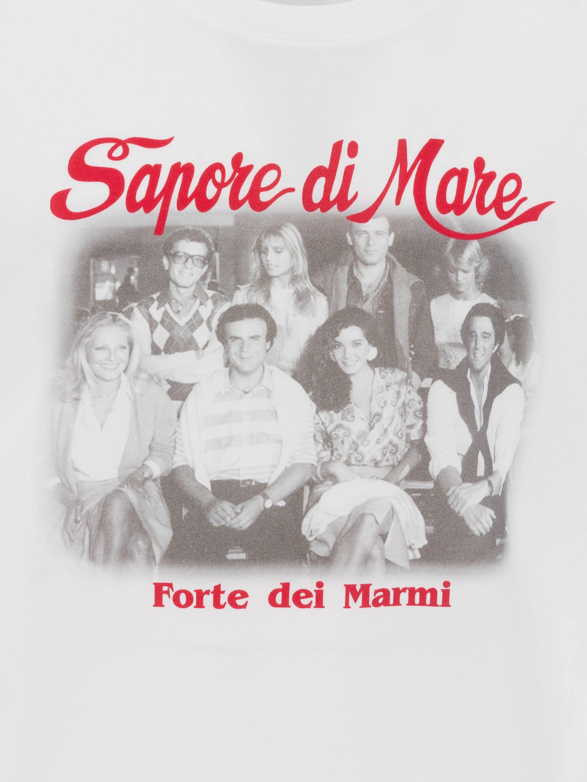 Cotton T-shirt with Forte dei Marmi 83 print | SAPORE DI MARE SPECIAL EDITION - MC2 Saint Barth