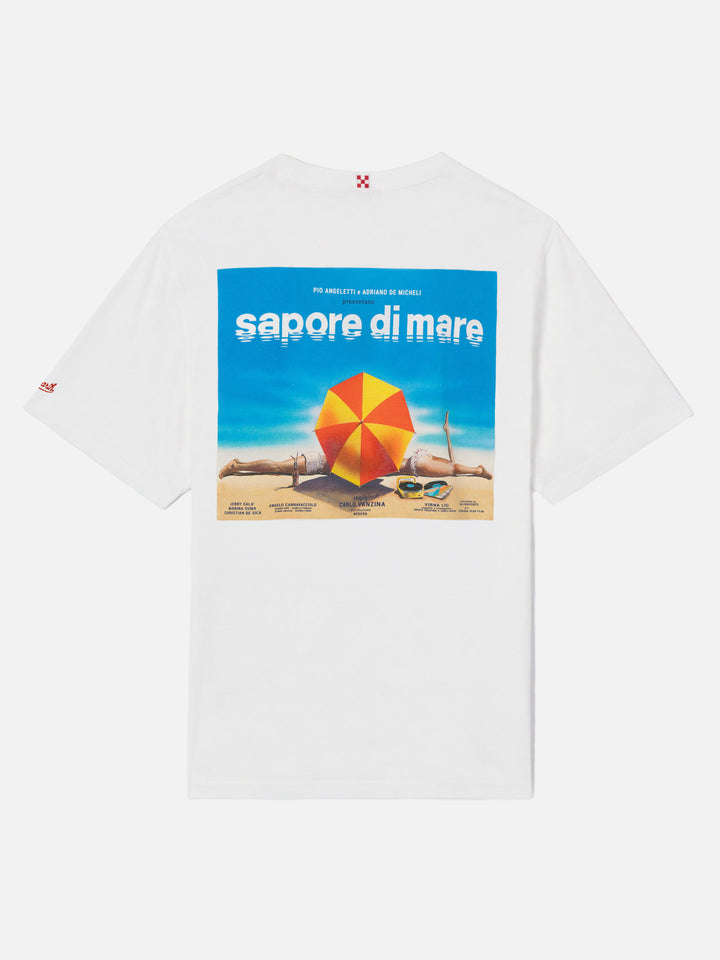 Baumwoll-T-Shirt mit Sapore di Mare-Filmlogo-Aufdruck |SAPORE DI MARE SPECIAL EDITION