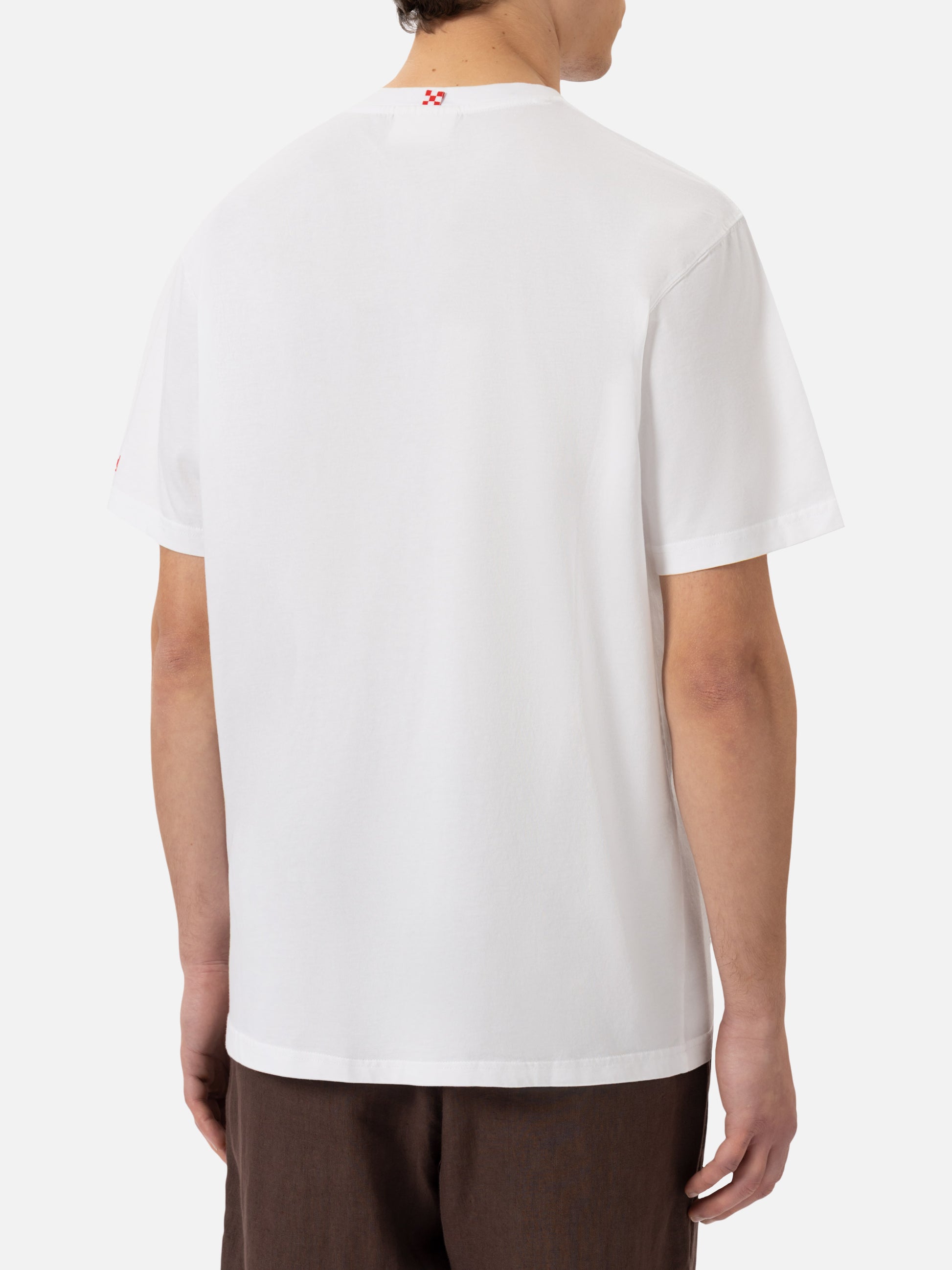 Cotton T-shirt with Forte dei Marmi 83 print |SAPORE DI MARE SPECIAL EDITION - MC2 Saint Barth