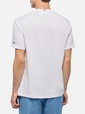 Cotton T-shirt with Only Funs print - MC2 Saint Barth