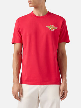 Baumwoll-T-Shirt mit Ducati Meccanica Logo-Print | DUCATI MOTORS® SPECIAL EDITION