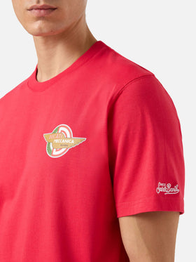 Baumwoll-T-Shirt mit Ducati Meccanica Logo-Print | DUCATI MOTORS® SPECIAL EDITION