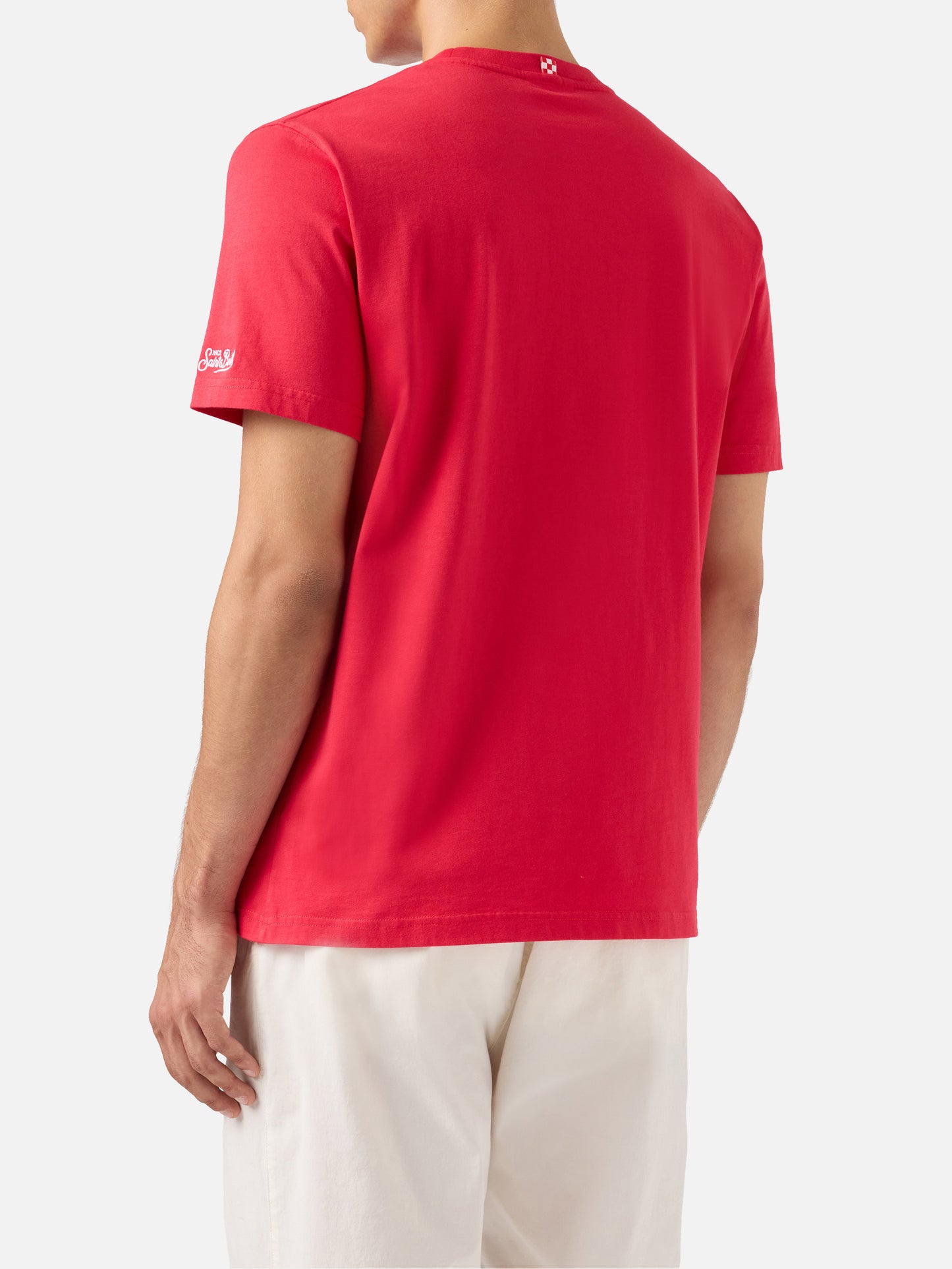 Baumwoll-T-Shirt mit Ducati Meccanica Logo-Print | DUCATI MOTORS® SPECIAL EDITION