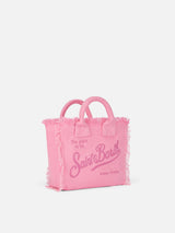 Pink Mini Vanity Linen bag