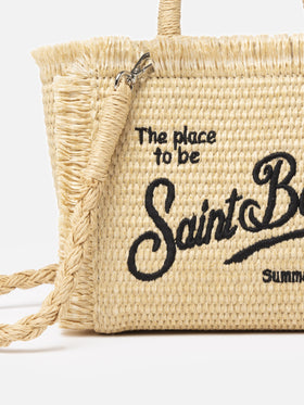 Mini Vanity Straw effect bag - MC2 Saint Barth