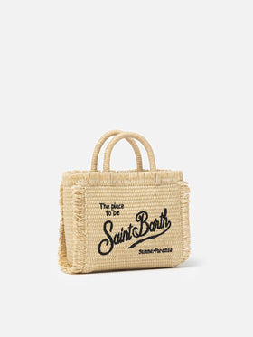 Mini Vanity Straw effect bag - MC2 Saint Barth