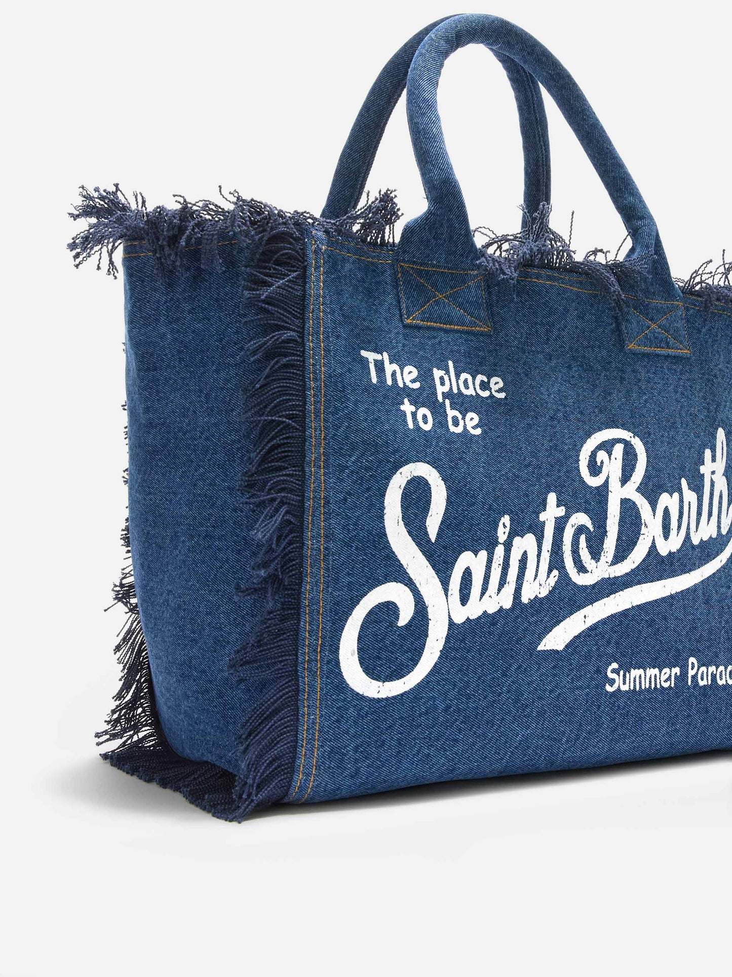 Dark wash denim Vanity regular bag