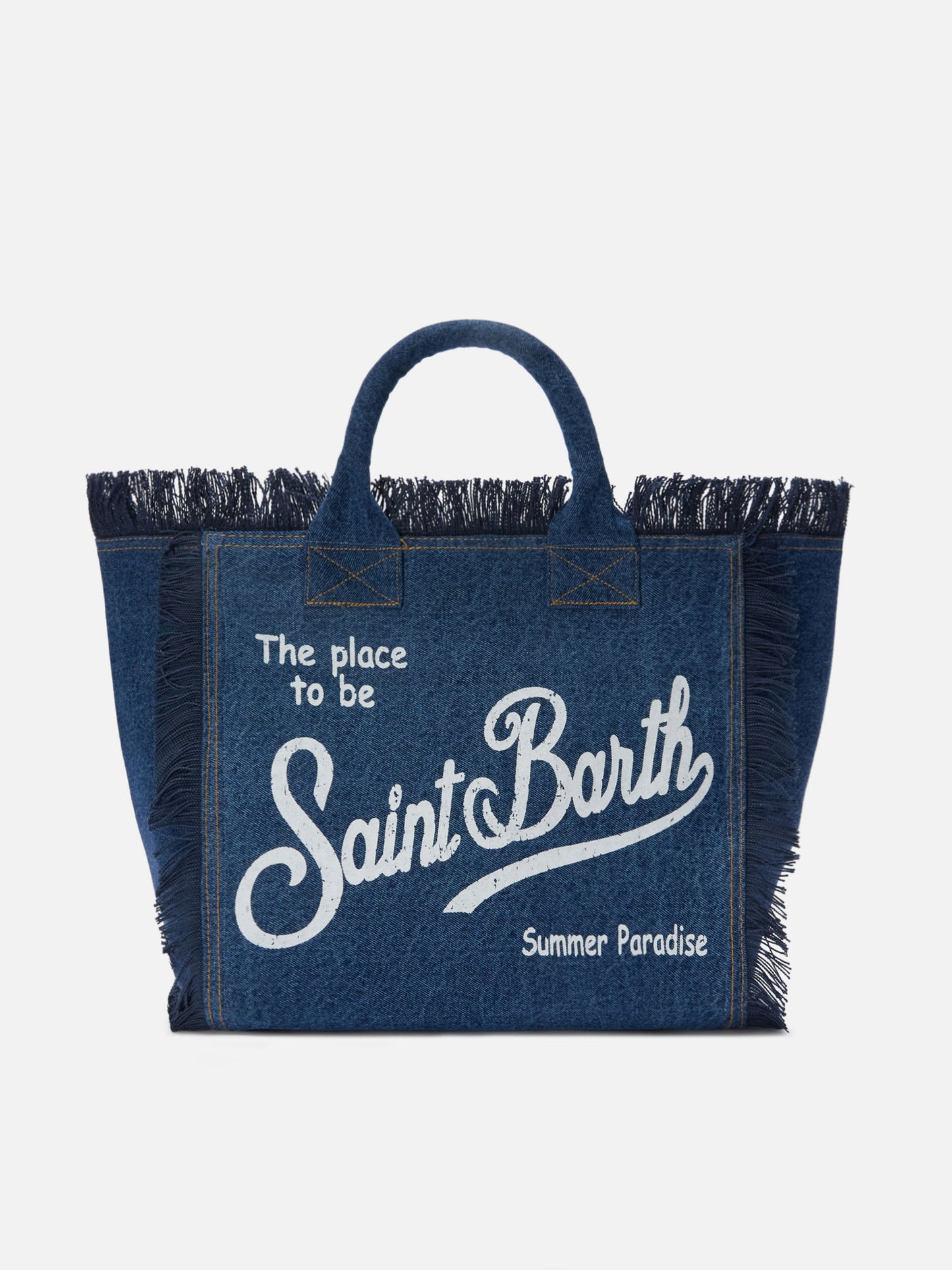 Dark wash denim Vanity regular bag