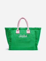 Borsa a spalla Vanity Sponge in spugna verde