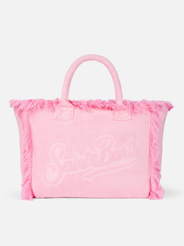 Vanity Terry-Einkaufstasche in Rosa