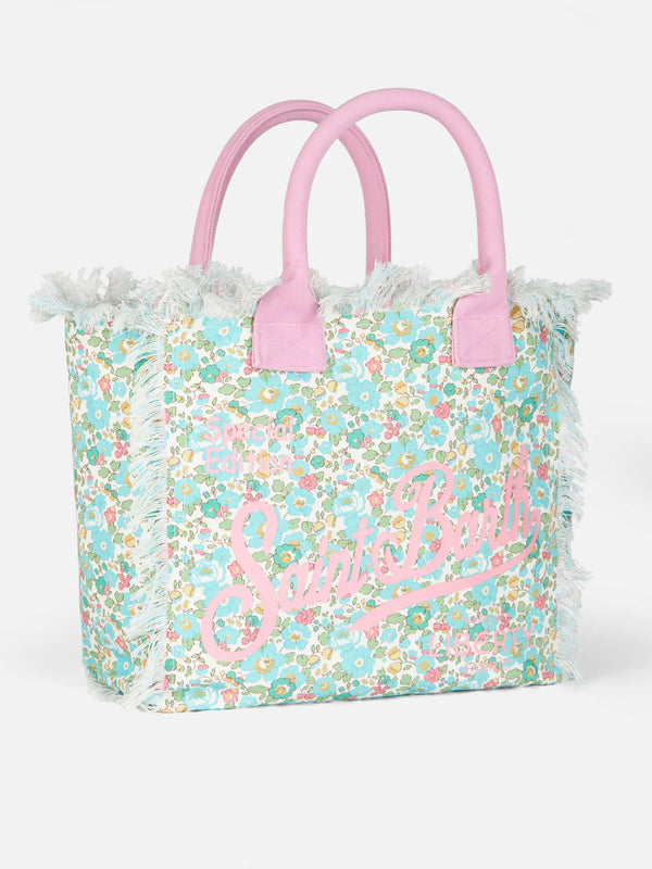 Betsy Cotton canvas Vanity Liberty tote bag |MADE WITH LIBERTY FABRIC