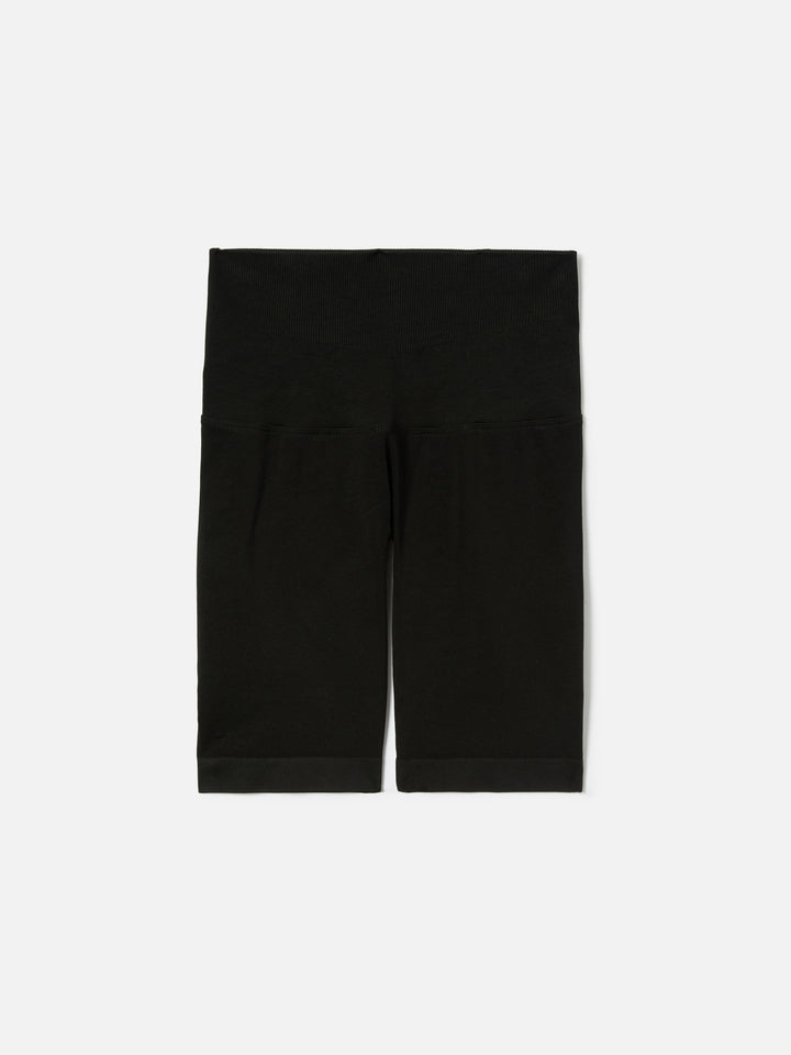 Black Fawn heat-sealed sports shorts