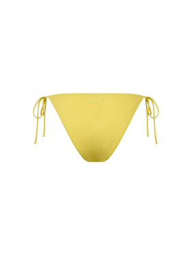 Woman pale yellow classic swim briefs Virgo - MC2 Saint Barth