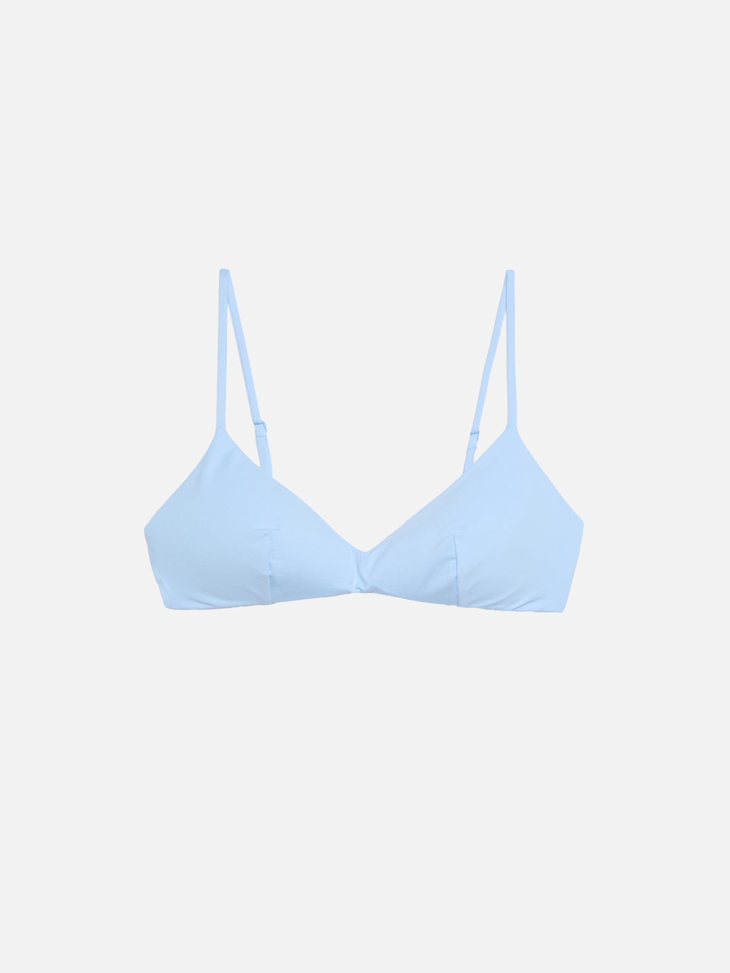 May light blue scoop bralette top - MC2 Saint Barth