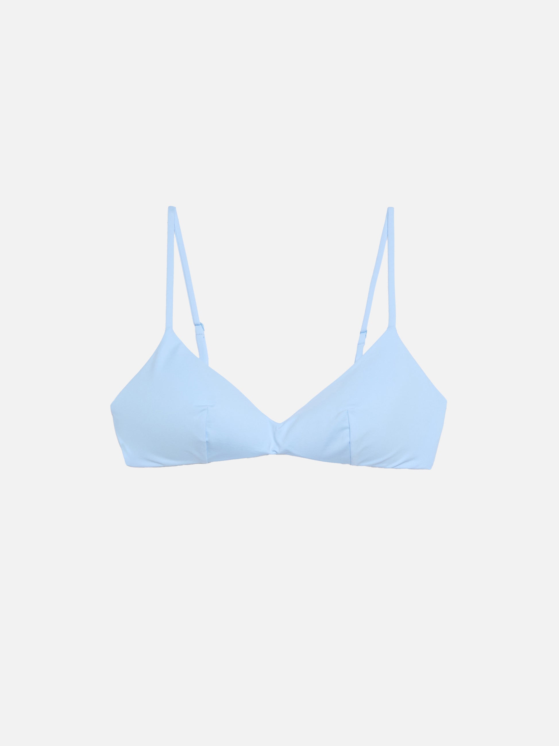 May light blue scoop bralette top - MC2 Saint Barth